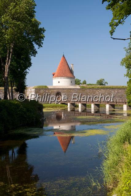 estonie 19.JPG - Estonie, comté de Saare, Ile de Saaremaa, Kuressaare, tour du château